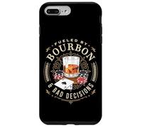 Fueled By Bourbon And Bad Decisions Whiskey Poker Case for iPhone 7 Plus/8 Plus