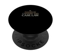 Fueled By Caffeine And Case Law Attorney Legal Counsel PopSockets Adhesive PopGrip