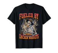 Fueled by Chicken Nuggets Funny Hard Dank Meme Bootleg T-Shirt