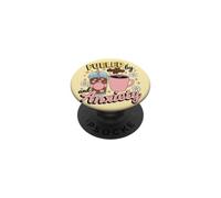 Fueled by Coffee and Anxiety Funny Coffee and Anxiety PopSockets Adhesive PopGrip