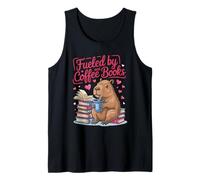 Fueled by Coffee and Books Tank Top