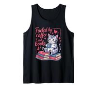 Fueled by Coffee and Books Tank Top
