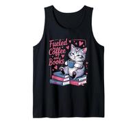 Fueled by Coffee and Books Tank Top