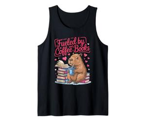Fueled by Coffee and Books Tank Top