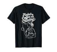 Fueled by Coffee and Charting Nurse T-Shirt