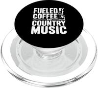 Fueled by Coffee and Country Music Lovers PopSockets PopGrip for MagSafe