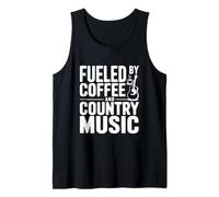 Fueled by Coffee and Country Music Lovers Tank Top