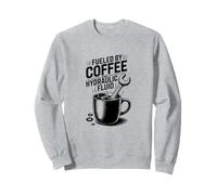 Fueled By Coffee And Hydraulic Fluid, Aircraft Technician Sweatshirt