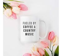 Fueled by Coffee Country Music Coffee Mug
