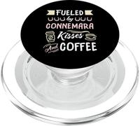 Fueled by Connemara Kisses and Coffee Horse Lover PopSockets PopGrip for MagSafe