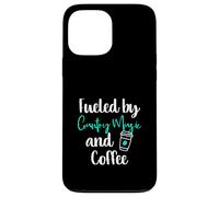 Fueled by Country Music and Coffee Nashville Singer Quote Case for iPhone 13 Pro Max