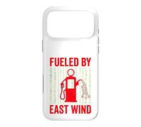 Fueled By East Wind Vintage Gas Pump Mahjong Case for iPhone 17 Pro Max