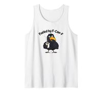 Fueled by F-CAW-F Crow Coffee Design Tank Top