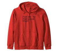 Fueled by Feminine Rage Zip Hoodie