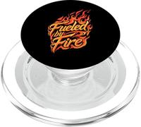 Fueled by Fire Design Intense Passion Flames PopSockets PopGrip for MagSafe