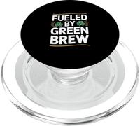 Fueled By Green Brew St Patricks Day Irish Beer PopSockets PopGrip for MagSafe
