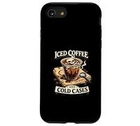 Fueled By Iced Coffee And Cold Cases True Crime Case for iPhone SE (2020) / 7/8