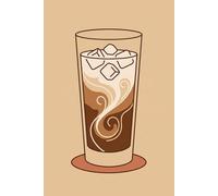 Fueled by Iced Espresso: A Daily Lined Journal for Coffee Lovers & Baristas