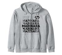 Fueled By Marinara Italian Food Forever Fans Zip Hoodie