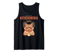 Fueled By Mitochondria and Coffee Science Humor and Running Tank Top