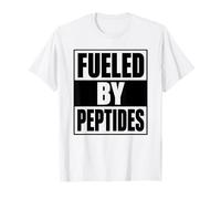 Fueled By Peptides Stack Fitness Biohacker Gym Lifter Aging T-Shirt