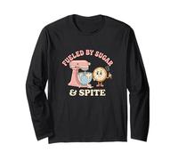 Fueled By Sugar and Spite Baking Pastry Chef Baker Long Sleeve T-Shirt