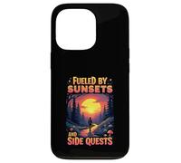 Fueled by Sunsets and Side Quests Nature Gamer Case for iPhone 13 Pro