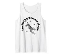 Fueled by Tender Rage Fierce Tiger Art Zen Energy Tank Top