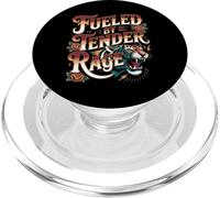 Fueled By Tender Rage Sarcastic Emotion Expression |- PopSockets PopGrip for MagSafe
