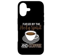 Fueled by the Holy Spirit and Coffee - Catholicism Christ Case for iPhone 17