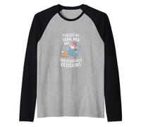 Fueled by Trail Mix and Questionable Decisions Raglan Baseball Tee