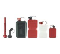 FuelFriend® Bundle 2.0 L + 1.5 L + 1.0 L Clear + 0.5 L with Premium Outlet Pipe and Lockable Outpipe