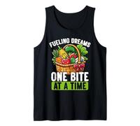 Fueling Dreams One Bite at a Time Healthy Food Tank Top