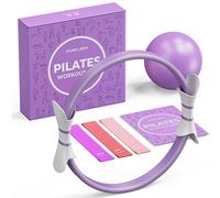 Fuelion 6 in 1 Pilates Ring Set 14 Magic Circle with Dual Padded Handles 9
