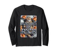 Fuelled by Rice - Funny Sushi Cat Long Sleeve T-Shirt