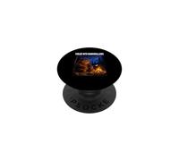 Fuelled with Marshmallows Camping Bear Campfire Marshmallow PopSockets Adhesive PopGrip