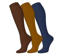 FuelMeFoot 3 Pack Copper Compression Socks - Compression Socks Women & Men Circulation - Best for Medical,Running,Athletic
