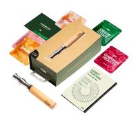 Füm Journey Pack Flavored Air Device with 6 Packs of Plant Based Cores | Naturally Switch from Bad Habits | 18 Total Cores