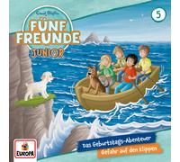 Fünf Freunde Junior – Folge 5: Das Geburtstags-Abenteuer / Gefahr auf den – CD – EUROPA