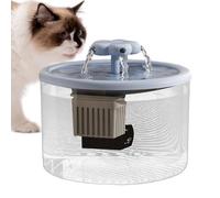 Fuente de bebida para gatos - Fuente de gato tranquila con conexión USB Funte de bebida automática para gatos con capacidad de 1.2L | Funte de bebda mascotas sala de estar dormitorio de c
