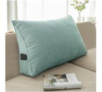 für Bett & Sofa - Lesekissen mit abnehmbarem Bezug 60x20x50cm - Ergonomisches Keilkissen für Rückenstütze & Komfort beim Lesen oder Entspannen.