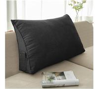 für Bett und SofaLesekissen mit abnehmbarem Bezug Keilkissen 60x20x50cm Ergonomisches Rückenkissen für optimalen Komfort und Unterstützung
