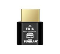 FUERAN 2K 4K 8K HDMI Dummy Plug-Virtual Monitor Display Emulator Headless Adapter 3840x2160@60Hz 1080@120HDR DVI EDID Emulator (2K-120Hz-144Hz)