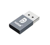 FUERAN 4K 60Hz USB-C Type-C Virtual Display Adapter DDC EDID Dummy Plug Headless Ghost Display Emulator 2K1080P@60Hz (DP-1080P-60Hz-1P-hui)