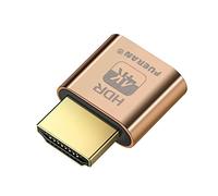 FUERAN dummy plug,Headless Ghost, Display Emulator HDMI-compatible HDMI-compatible (4K-1080@60-3840x2160@60 HDR)