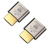 FUERAN HDMI DDC EDID Dummy Plug Headless Ghost Display Emulator (Fit Headless-1920x1080@60Hz-2Pack)