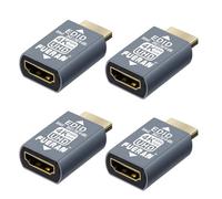FUERAN HDMI EDID Emulator Adapter, 1920x1080@60Hz, Plug & Play, Compatible with Mac, Thunderbolt to HDMI, Switches, AV Receivers, Extenders (4K (Default 3840X2160@60Hz) 4P)