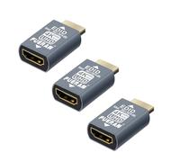 FUERAN HDMI EDID Emulator Adapter, 1920x1080@60Hz, Plug & Play, Compatible with Mac, Thunderbolt to HDMI, Switches, AV Receivers, Extenders (4K (Default 3840X2160@60Hz) 3P)