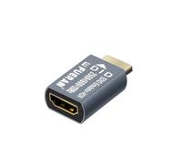 FUERAN HDMI EDID Emulator Adapter, 2K 2560X1600@60/120Hz HDR Passthrough, Plug & Play, Compatible with Mac, Thunderbolt to HDMI, Switches, AV Receivers, Extenders (2560X1600@120Hz (HDR))