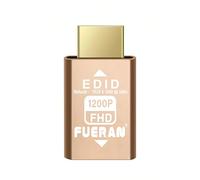 FUERAN HDMI Pass-Through EDID Emulator, 1920x1200@59Hz, Compatible with Video Splitters, Switches and Extenders (1920X1200@60hz)